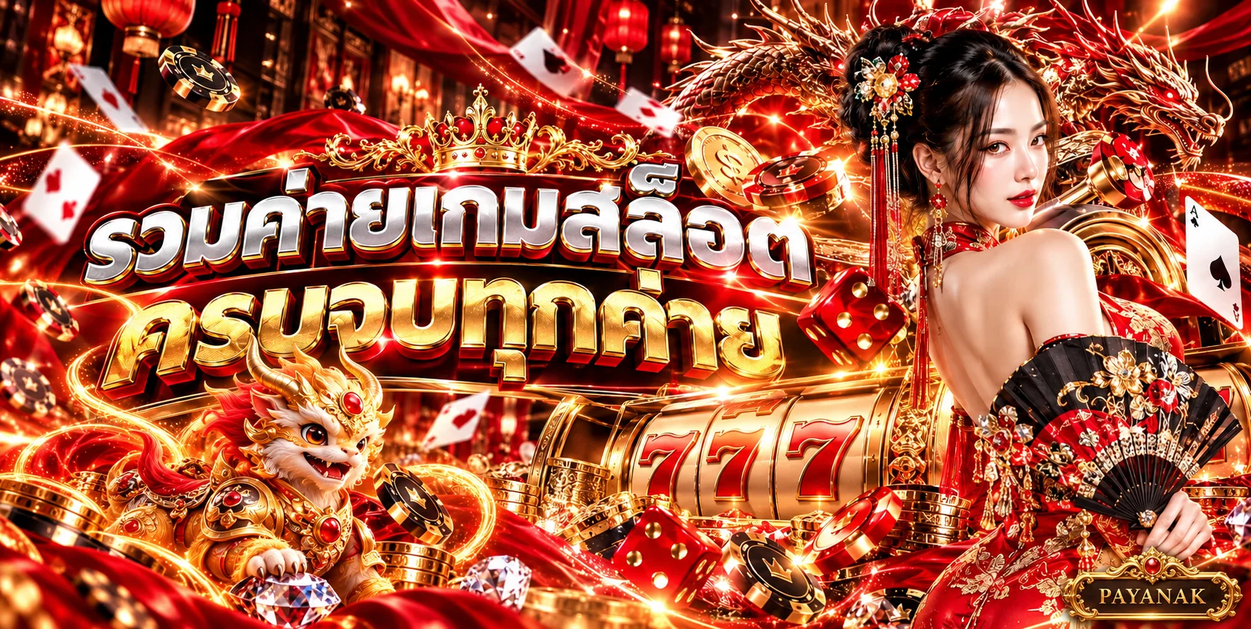 สล็อตออนไลน์และค่ายเกมบน PAYANAK